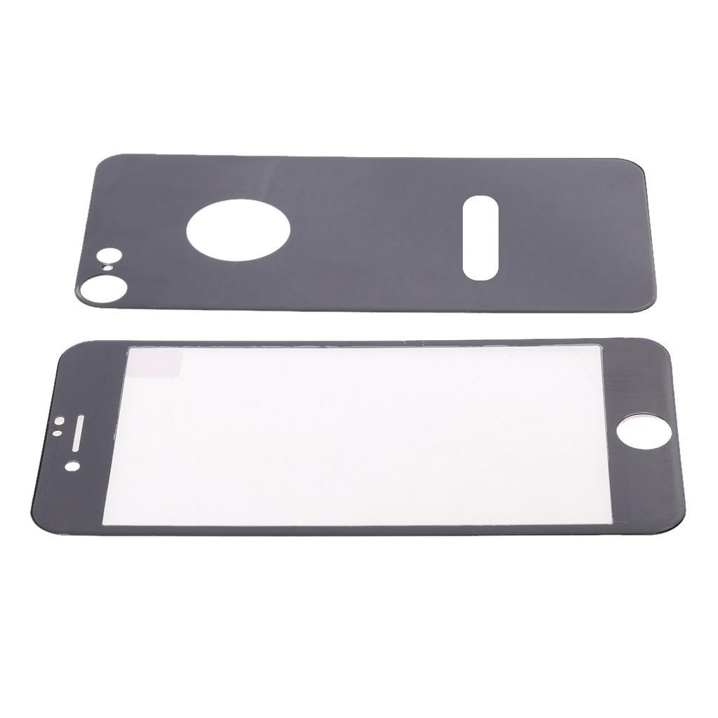 For iPhone 8 Glass Screen Protector,Front+Back Outer Screen Shield,5D Curved Full Coverage Edge to Edge Tempered Glass Screen Protector with Installation Kit