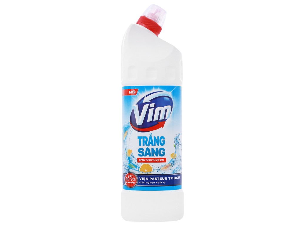 VIM tẩy rửa trắng sáng hương chanh sả 870ml