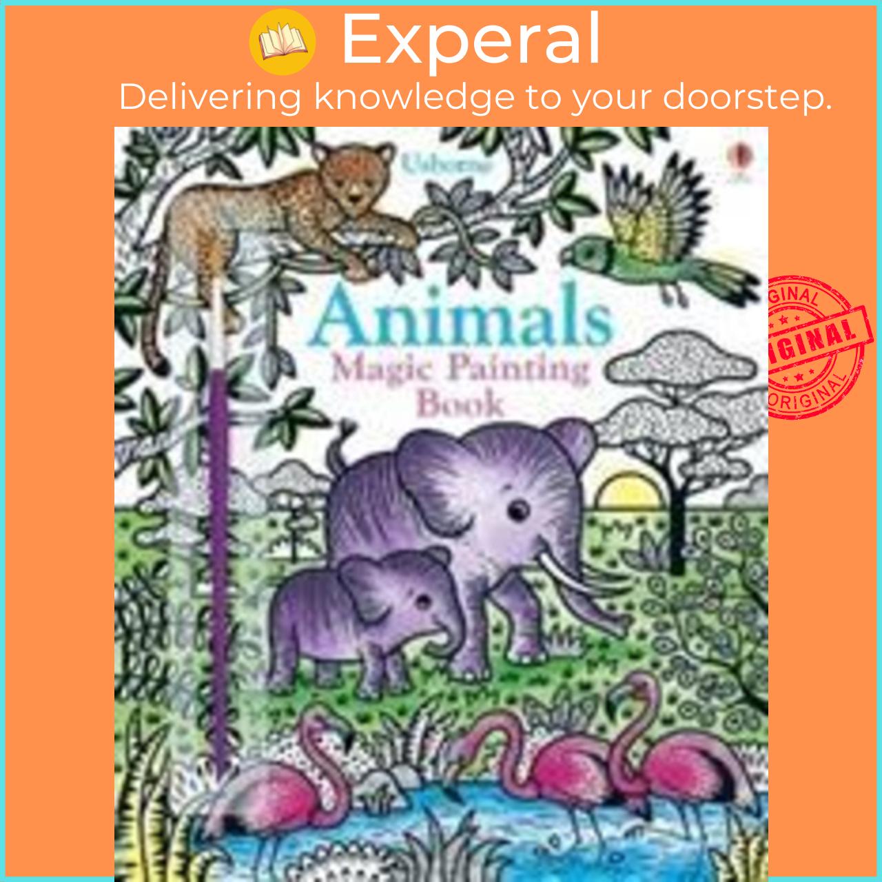 Sách - Magic Painting Animals by Federica Iossa