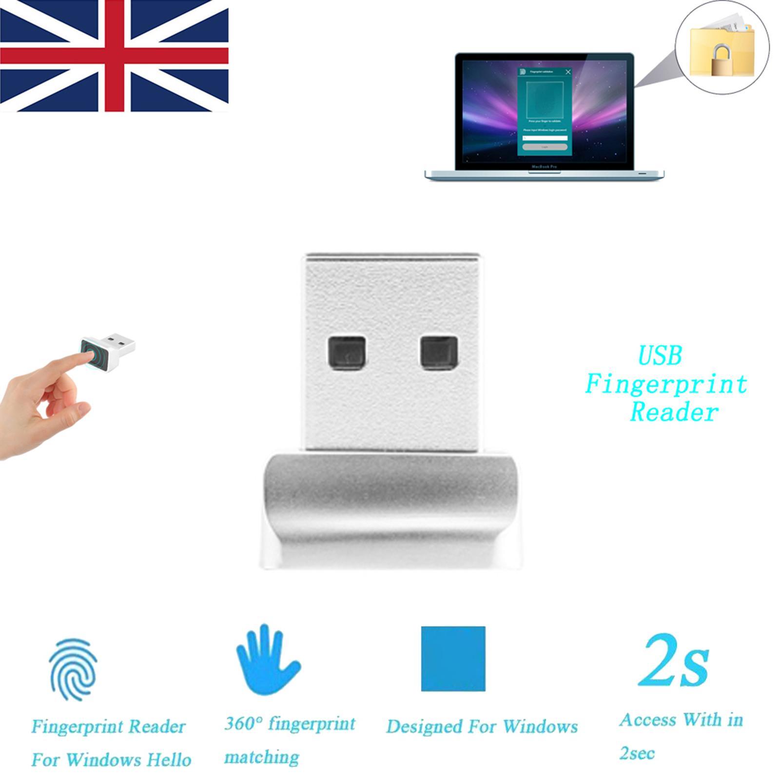 USB Fingerprint Reader Identification Sign- Speedy Matching