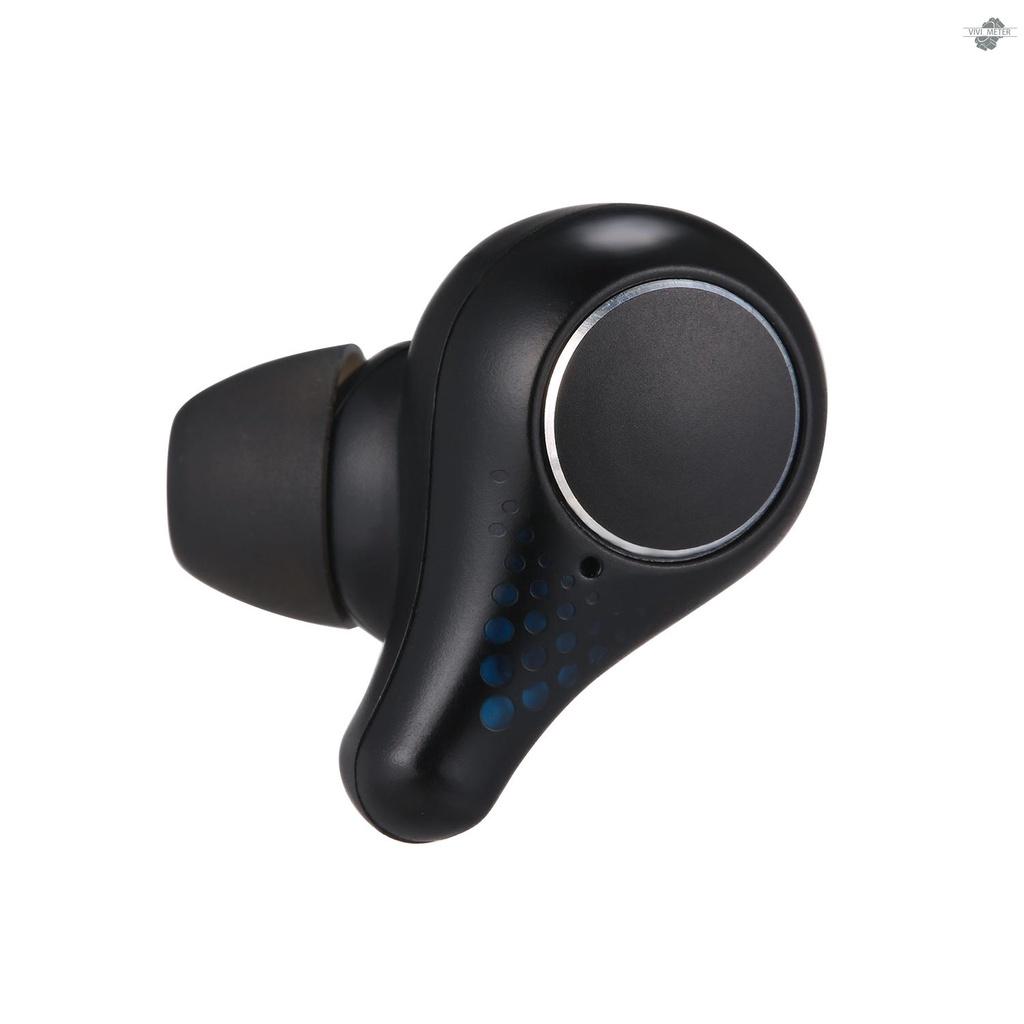BT 5.0 True Wireless Earbuds with Charging Case TWS Earphone Sport Headset CVC 8.0 Noise Reduction LED Battery Display