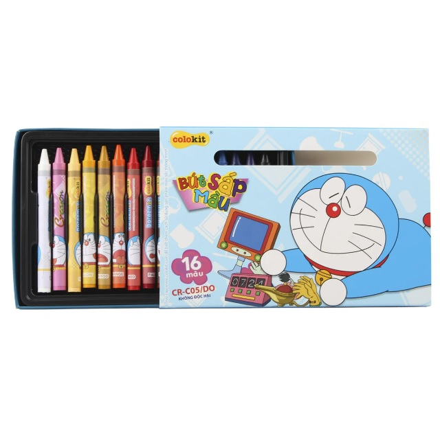 Sáp 16 màu Colokit Doraemon CR-C05/DO