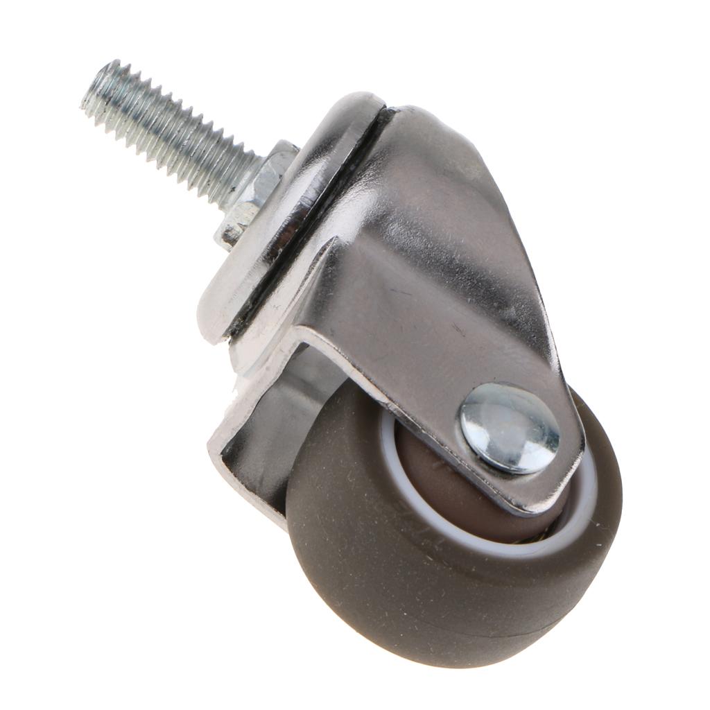 Cao Su Hạng Nặng Castor Bánh Xe đẩy Đồ Nội Thất Giường Caster Công Nghiệp