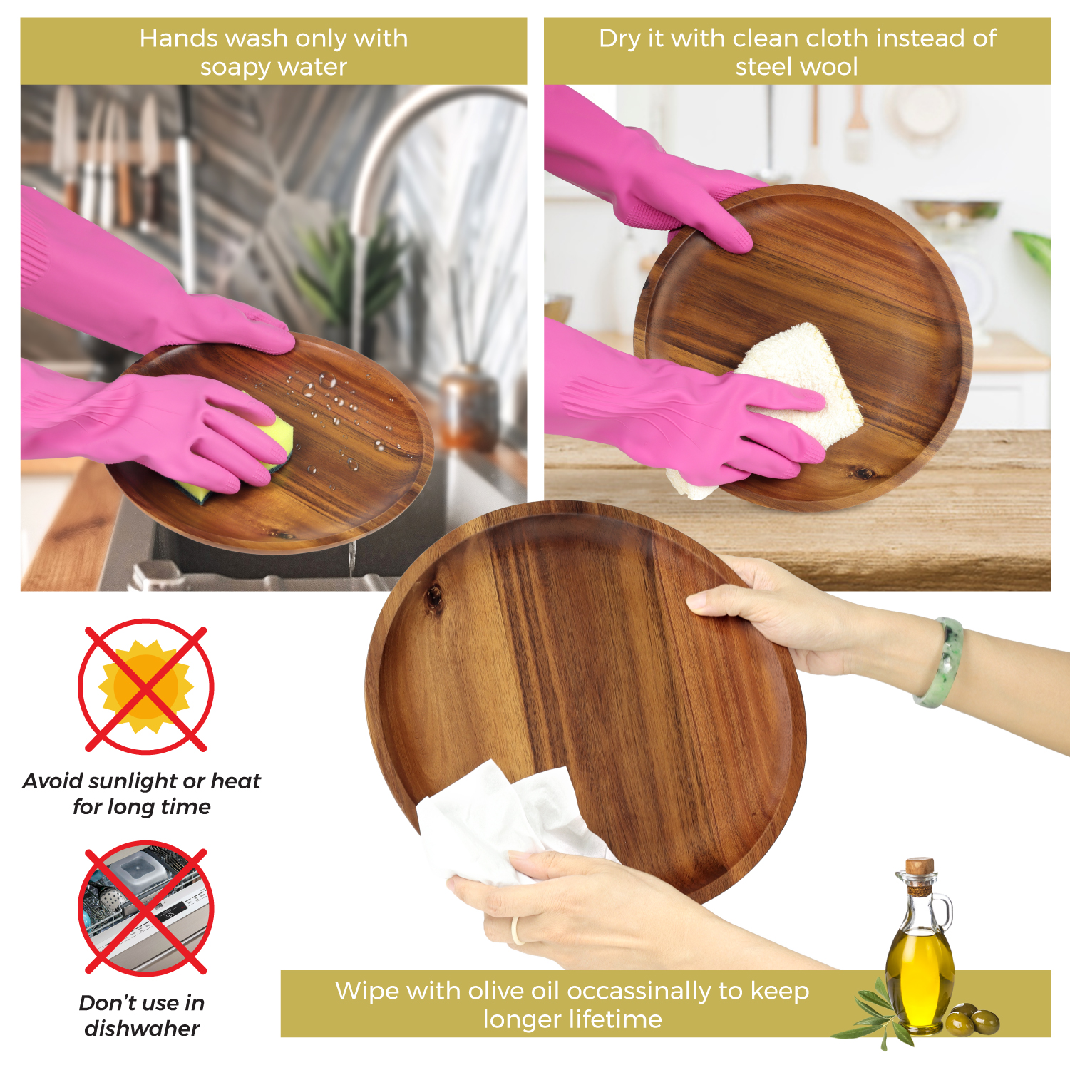 KHAY, ĐĨA GỖ TRÀM TRÒN ĐƯỜNG KÍNH 28cm