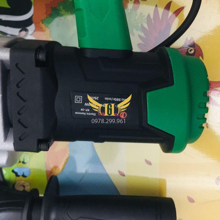 Máy Khoan Đục Bê Tông King Pro 1050W Kèm 5 Mũi Khoan Đục Như Hình