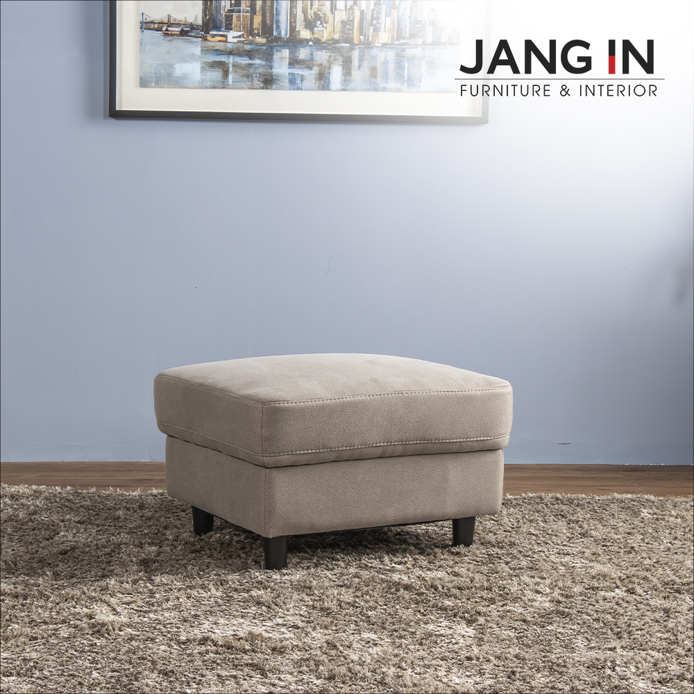 Ghế đôn Sofa Ocean Light Brown Stool Jang In 1701300001-03