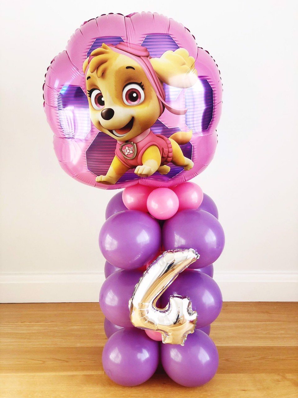 Trụ bong bóng chó cứu hộ paw patrol balloon CCH08