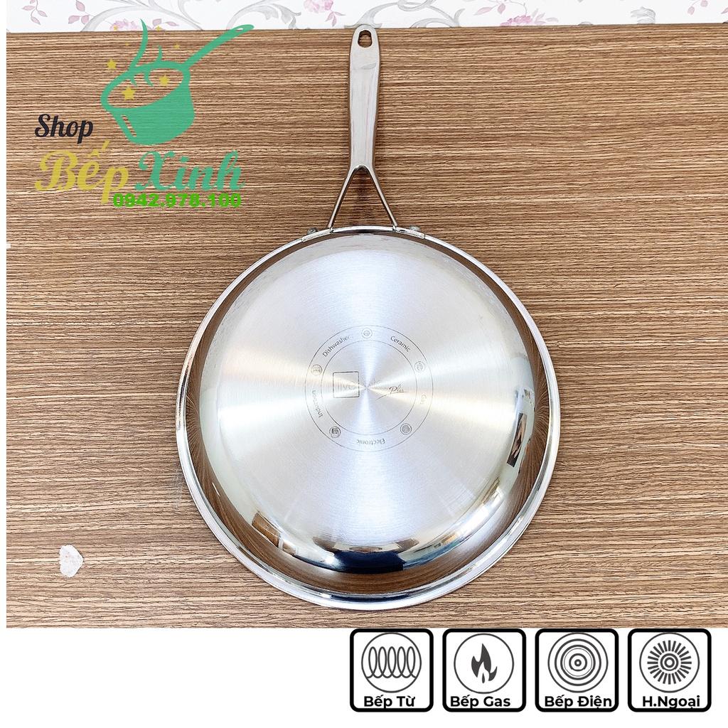 Chảo chống dính vân đá inox 304 bếp từ FiveStar Plus 3 lớp đáy liền