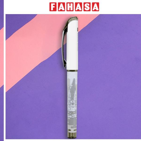 Bút Gel Bizner 0.7 mm - Premium Tip - Mực Không Phai Màu - Thiên Long GEL-058 - Mực Đen