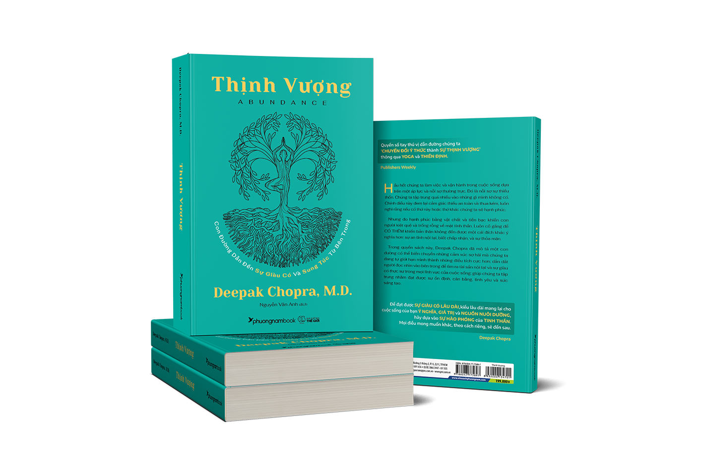 THỊNH VƯỢNG (Abundance) - Deepak Chopra, M.D. - Nguyễn Vân Anh dịch (bìa mềm)