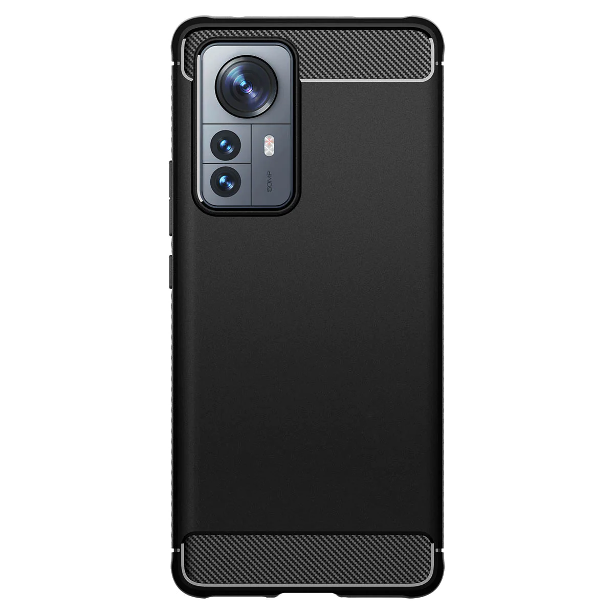 Ốp lưng chống sốc vân kim loại cho Xiaomi Mi 12 / Mi 12 5G hiệu Likgus - Hàng nhập khẩu