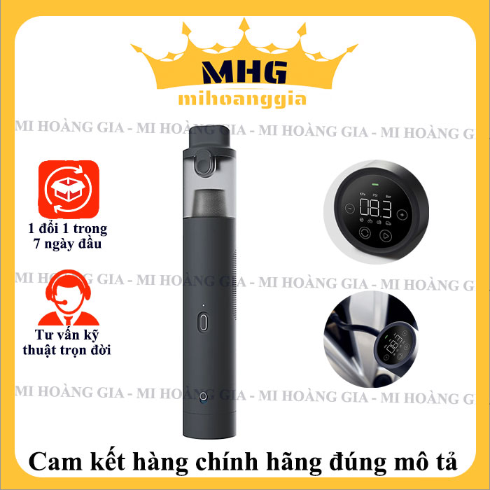 Máy hút bụi ô tô cầm tay tích hợp bơm hơi Xiaomi LYDSTO HD-SCXCCQ02 - Hàng nhập khẩu