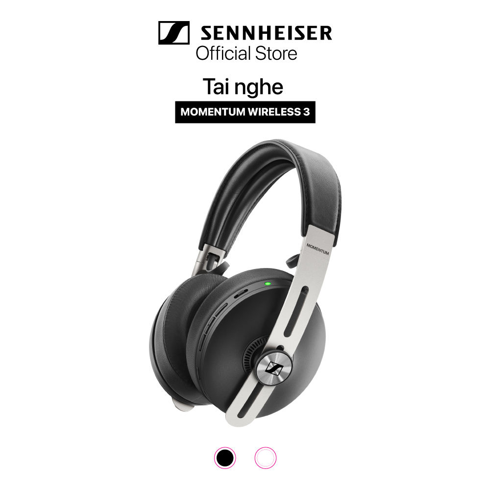 Tai Nghe Bluetooth Chụp Tai Chống Ồn Sennheiser Momentum 3 Wireless - Hàng Chính Hãng