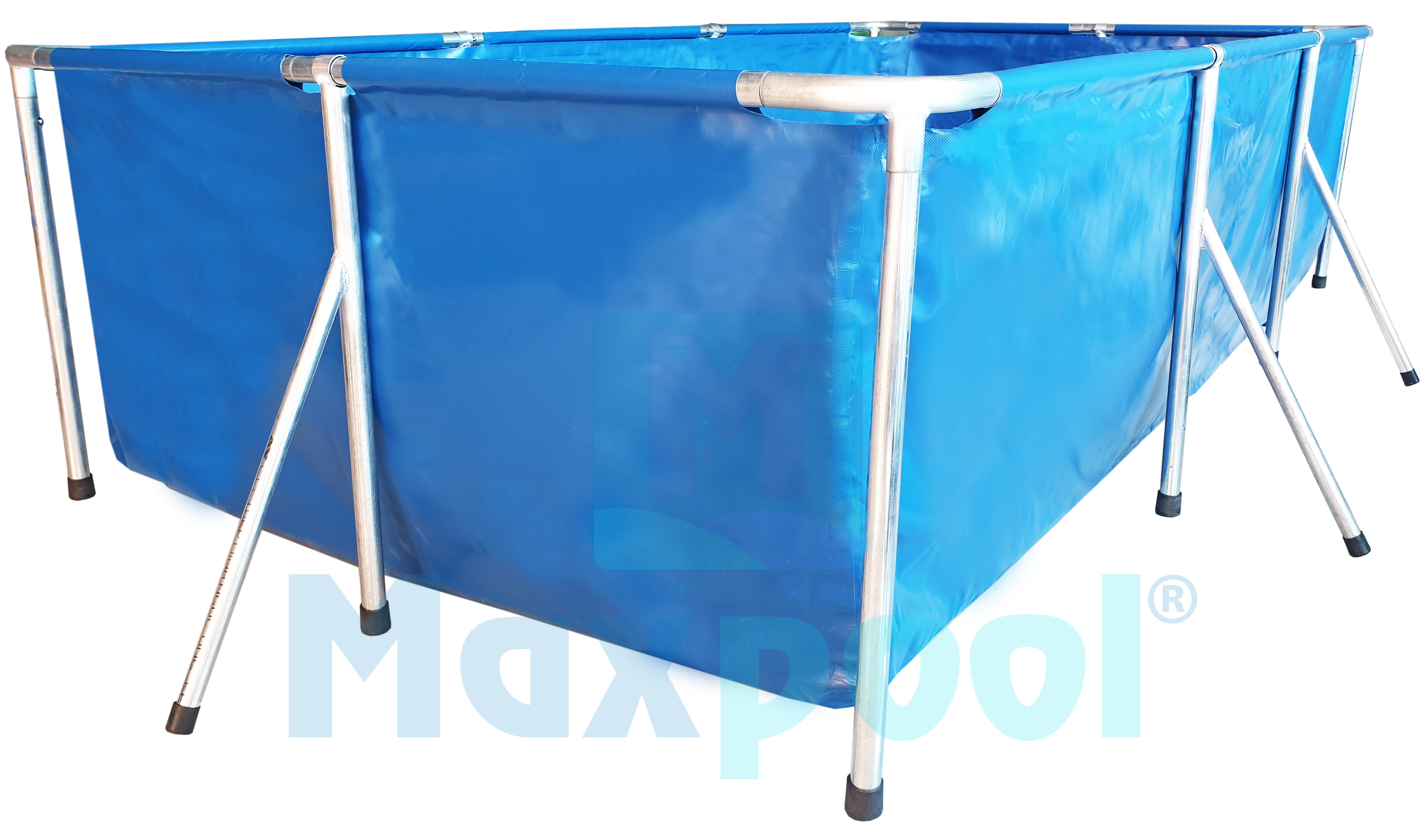 Bể bơi khung kim loại KT 3m x 1.6m x 80cm - Bể bơi cho bé - Thương hiệu MAXPOOL