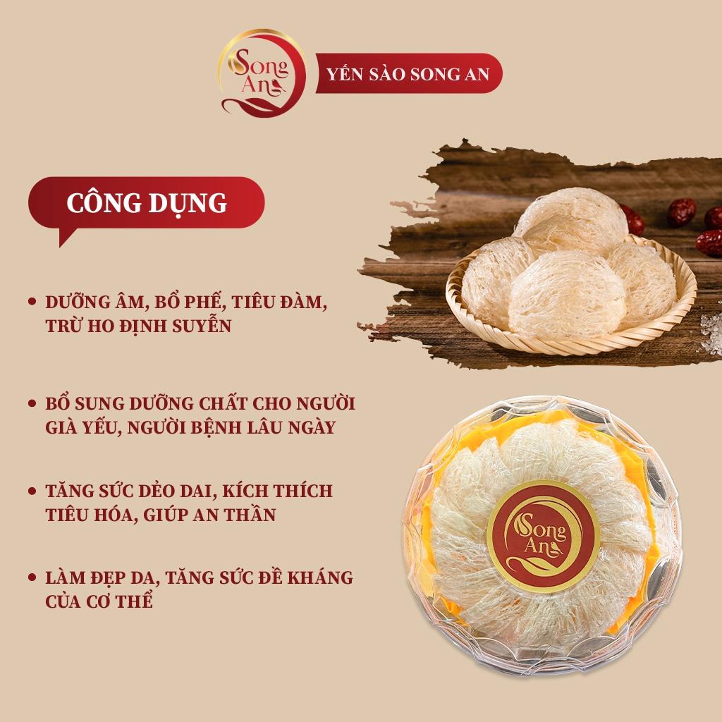 Tổ yến rút lông nguyên tổ thượng hạng Song An Food nguyên chất 100gr