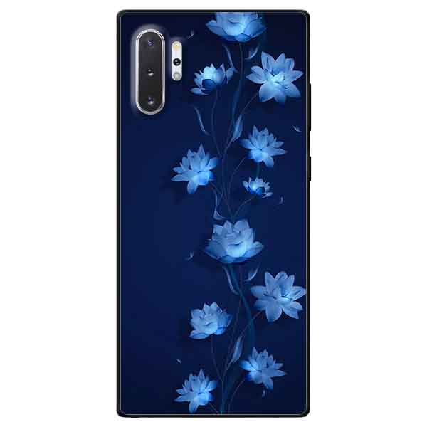 Ốp lưng in cho Samsung Note 10 Plus Mẫu Sen Xanh