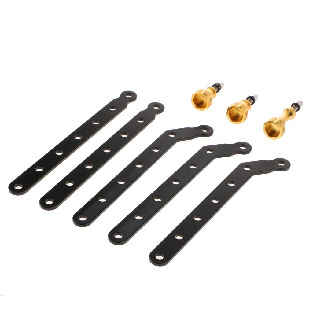 Aluminum Alloy Extension Arm Mount Rig Screw for    6/5/4/3/2/1 Gold