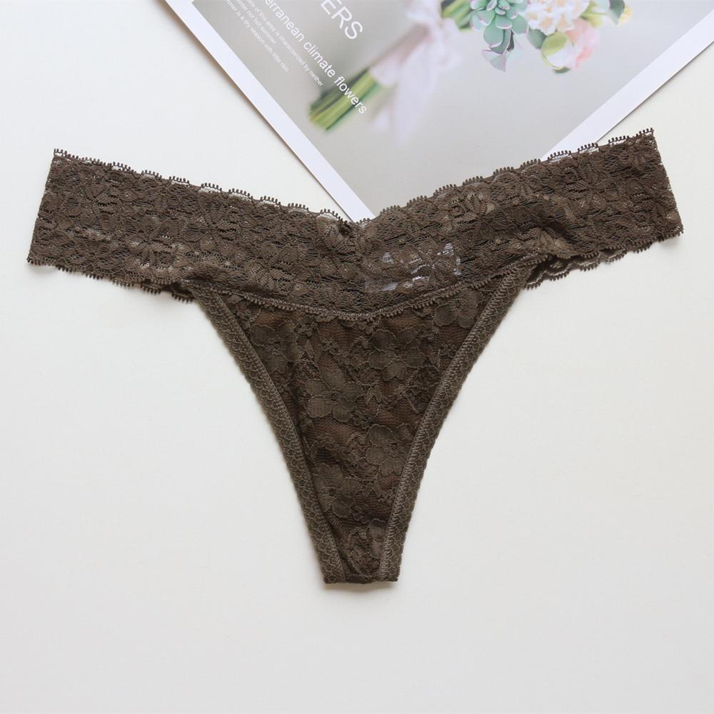 10 Cái/lốc Voplidia T-Lưng Nữ VS Quần Lót Ren Quần Lót Đùi Và G Dây Nữ Không Đường May Quần Lót Ren quần Lót 035