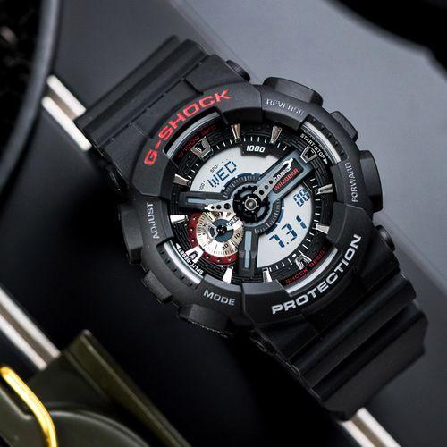 Đồng Hồ Nam Dây Nhựa Casio G-Shock GA-110-1ADR Chính Hãng - GA-110-1A