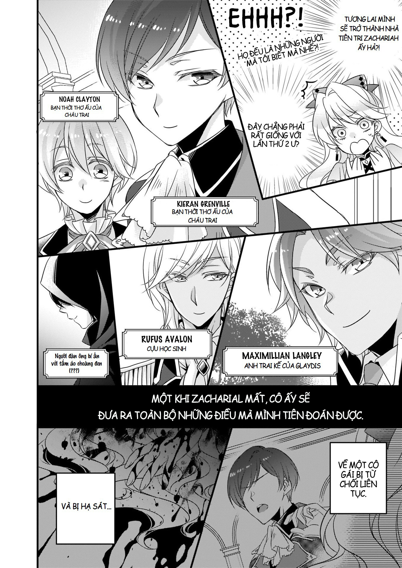 nhà tiên tri vĩ đại trốn chạy khỏi tương lai sắp đặt chapter 1 2