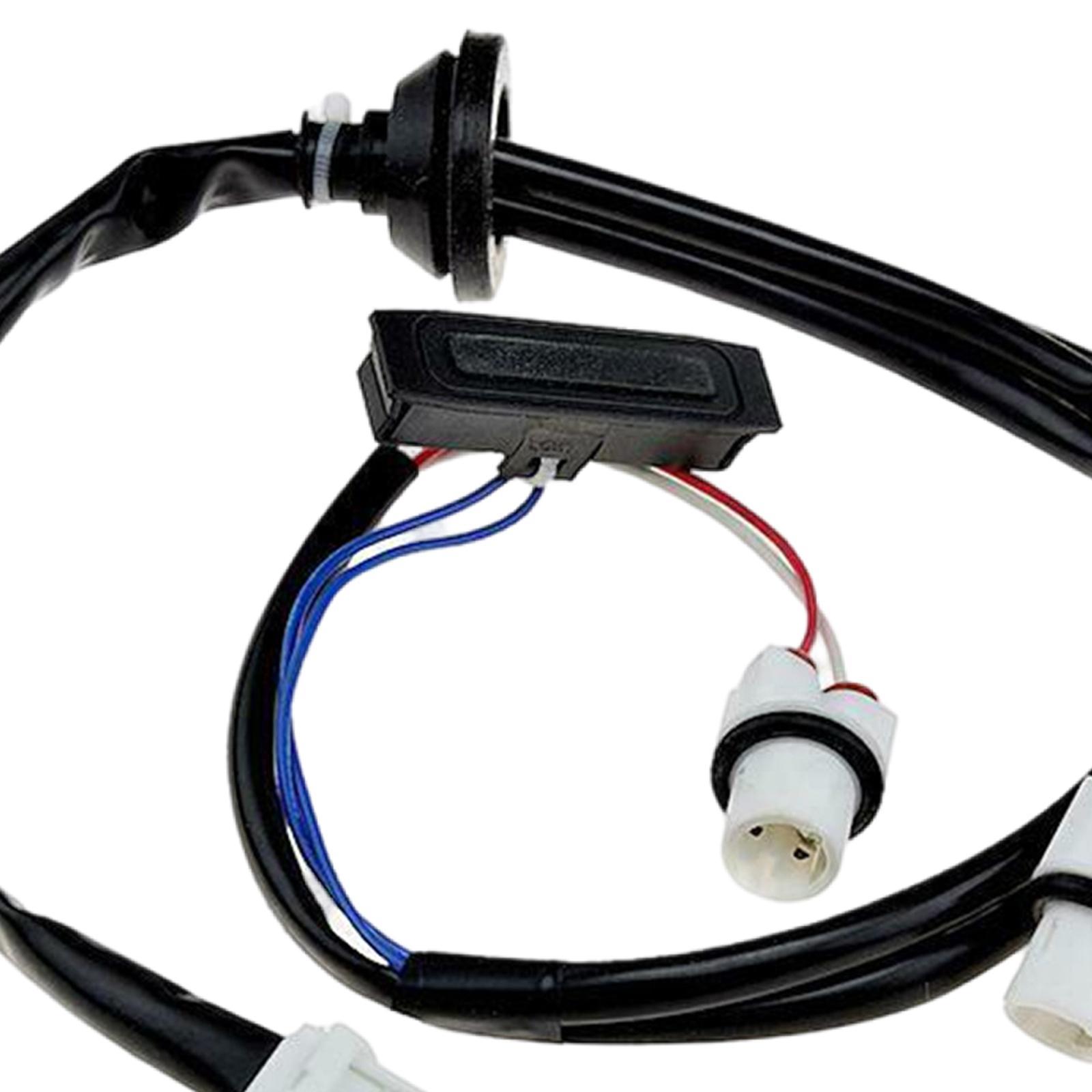 Car Rear Trunk Tailgate Button Switch Fit for   T31 2007 Black