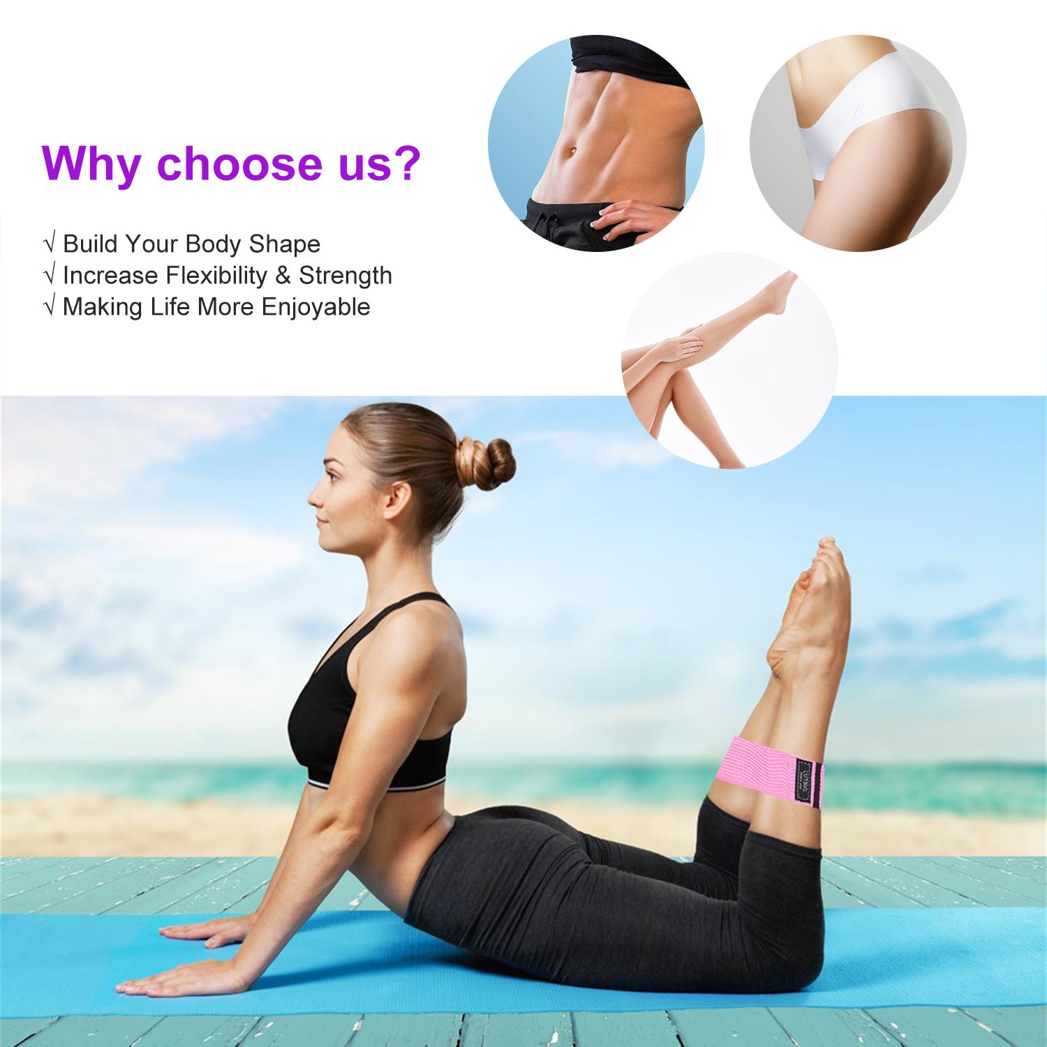 Dây đeo 3 mức đàn hồi dùng trong tập luyện gym thể dục