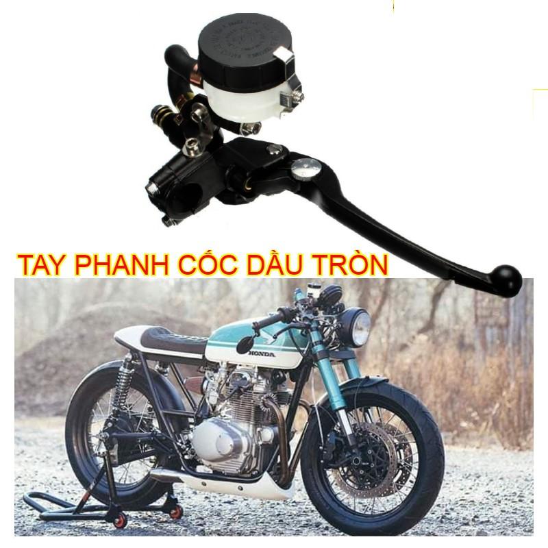TAY PHANH ĐỘ - Tay phanh cốc dầu tròn, hàng cao cấp cho các nhà độ xe