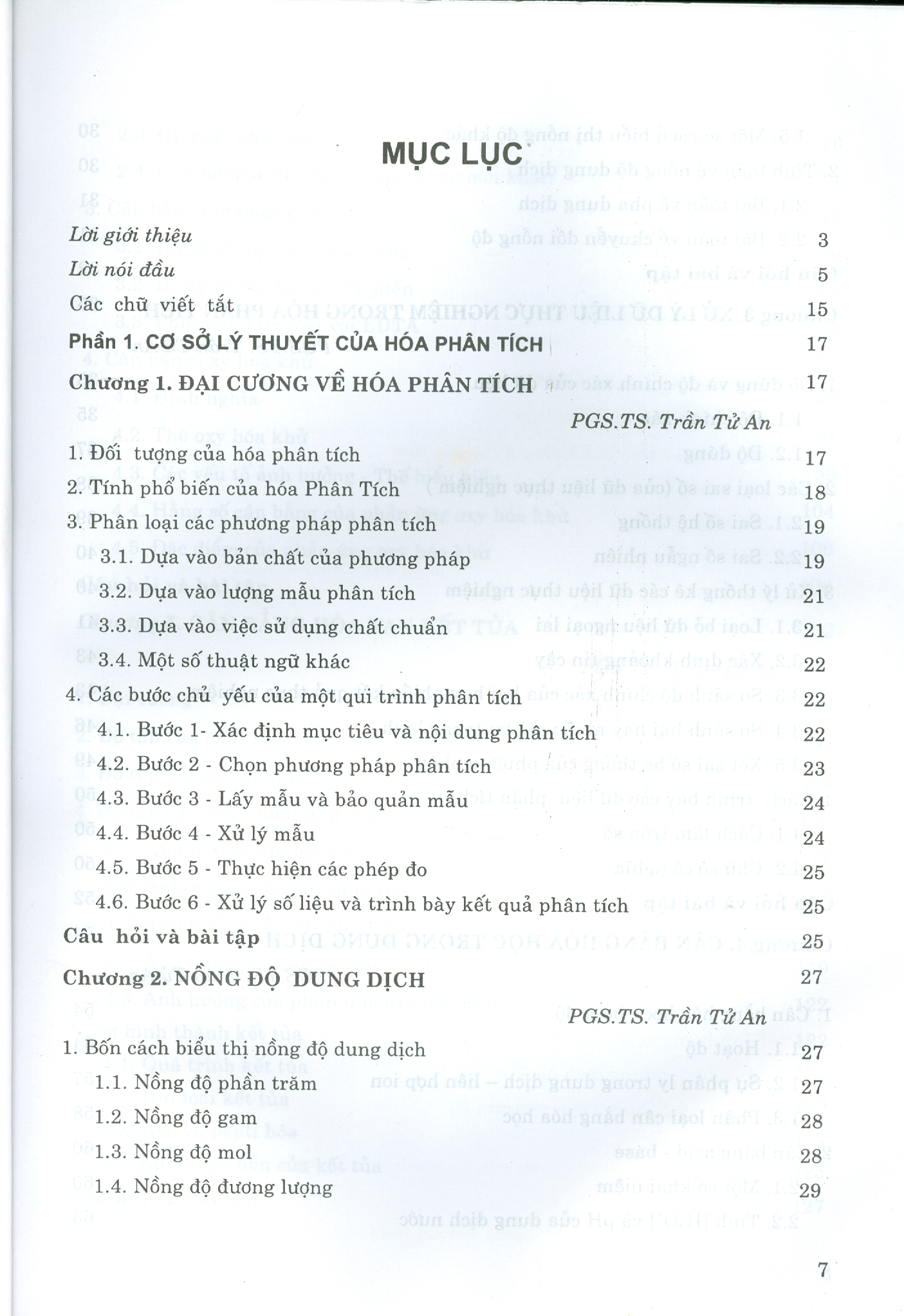 Hóa Phân Tích, Tập 1: Phân Tích Hóa Học (Sách đào tạo dược sĩ đại học) (Tái bản lần thứ hai)