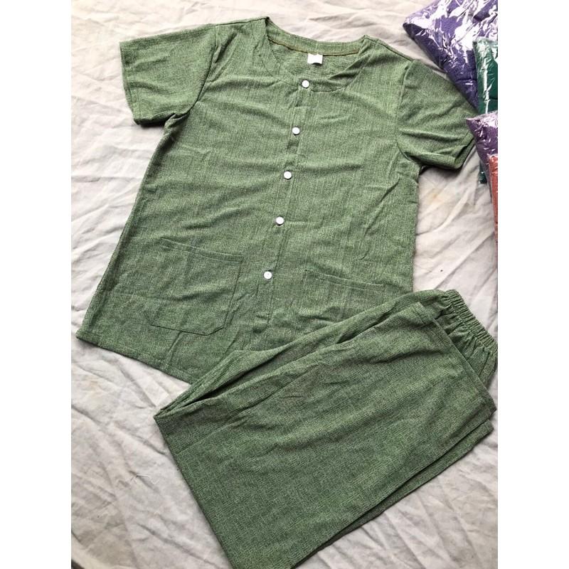Bộ bà già cổ tròn 2túi
