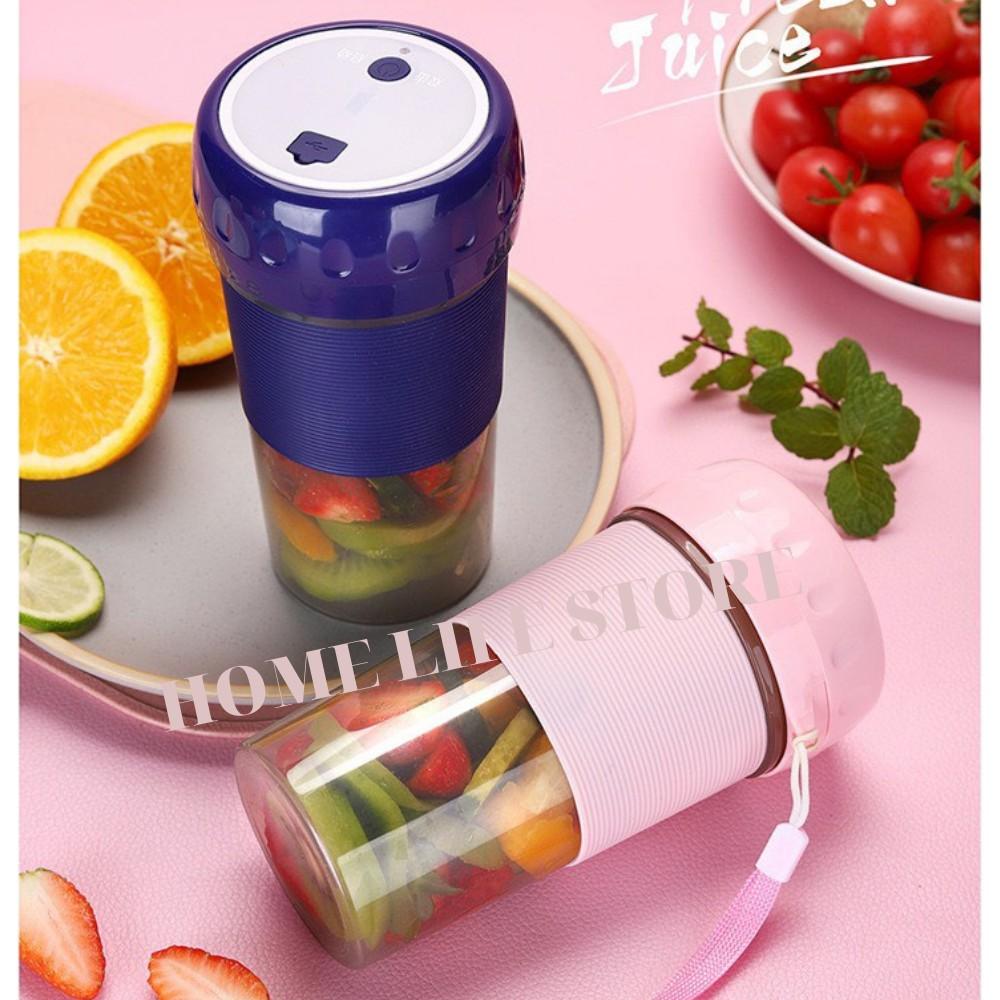 Máy Xay Sinh Tố Cầm Tay Pin Sạc Portable Juicer 300ml