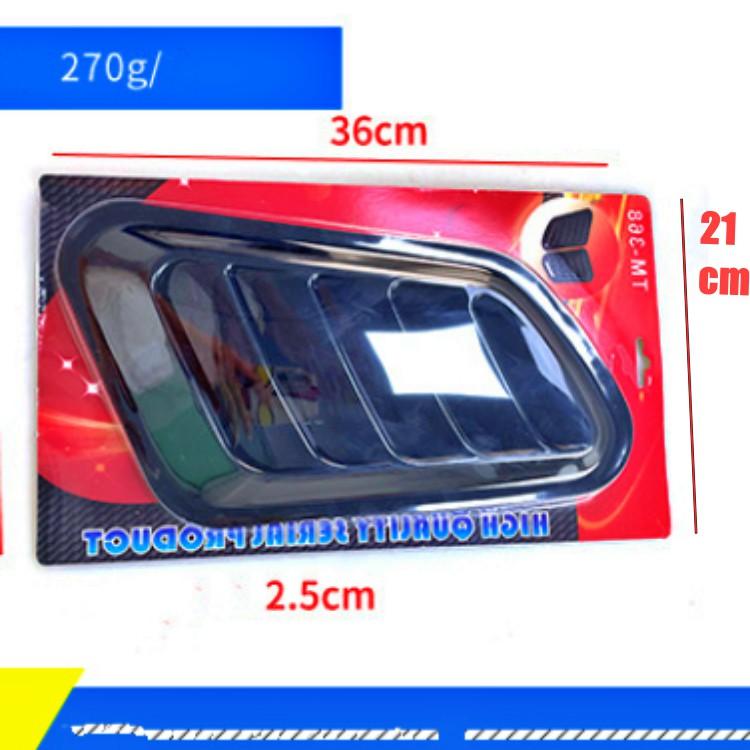 Ốp capo ô tô trang trí nắp capo phu hợp nhiều dòng xe trên thi trường