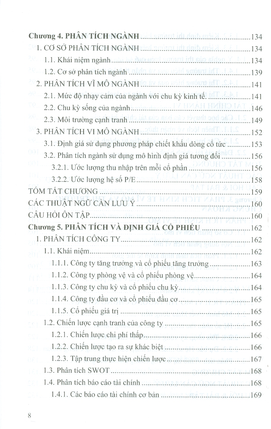 Giáo Trình Phân Tích Và Đầu Tư Chứng Khoán (Học viện Ngân Hàng)