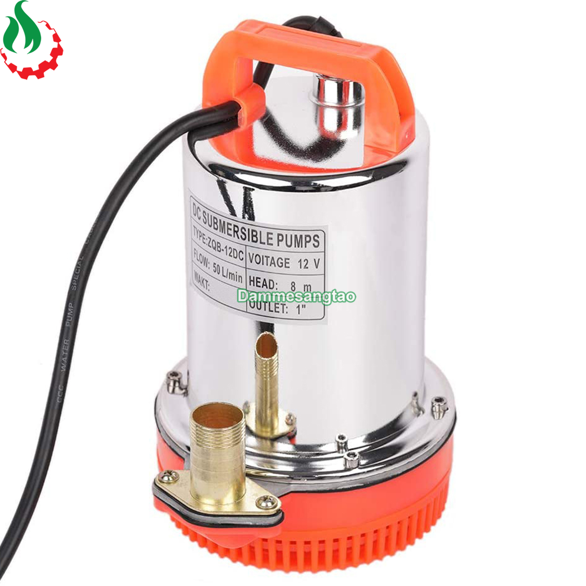 Bơm chìm 12V công suất 180W 66L Phút