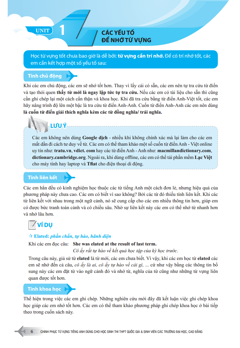 Sách Chinh Phục Từ Vựng Tiếng Anh Dùng Cho Học Sinh Thi THPT Quốc Gia Và Sinh Viên Các Trường Đại Học, Cao Đẳng