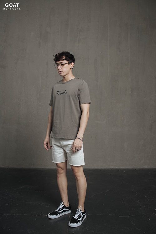 Quần Short Jean Thời Trang Nam GOAT MENSWEAR