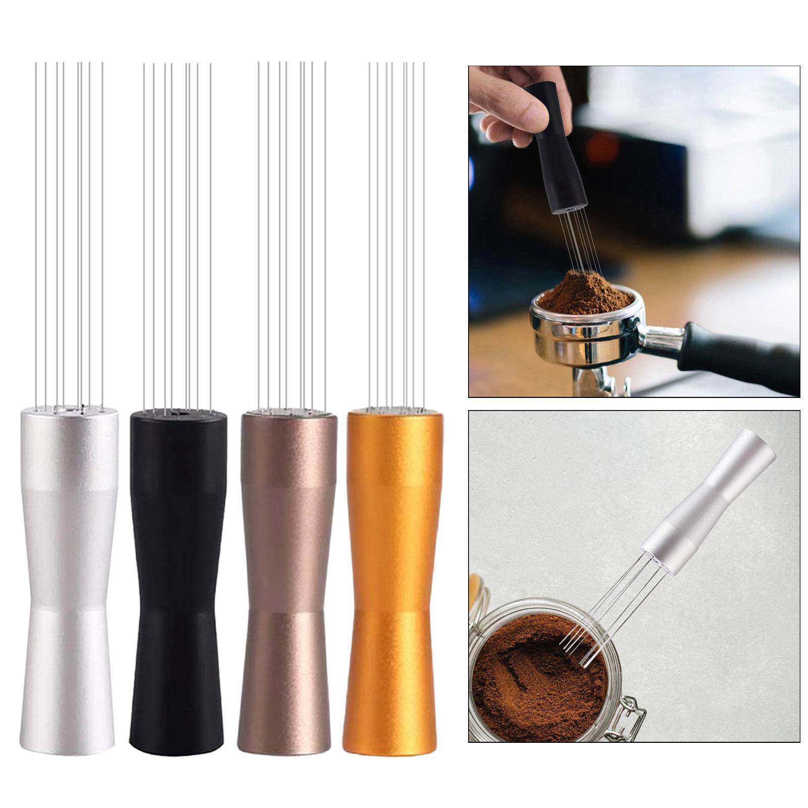 2pc Stainless Steel Coffee Tamper Leveler Type Tool
