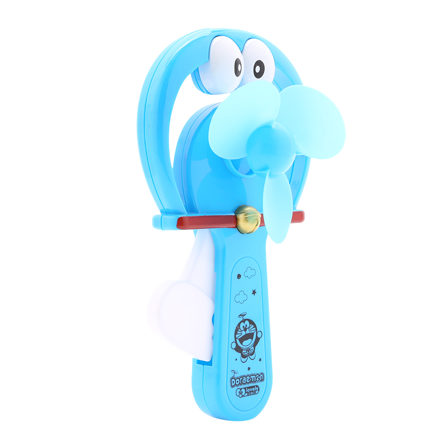 Quạt Cơ Cầm Tay Mini Hình Doreamon