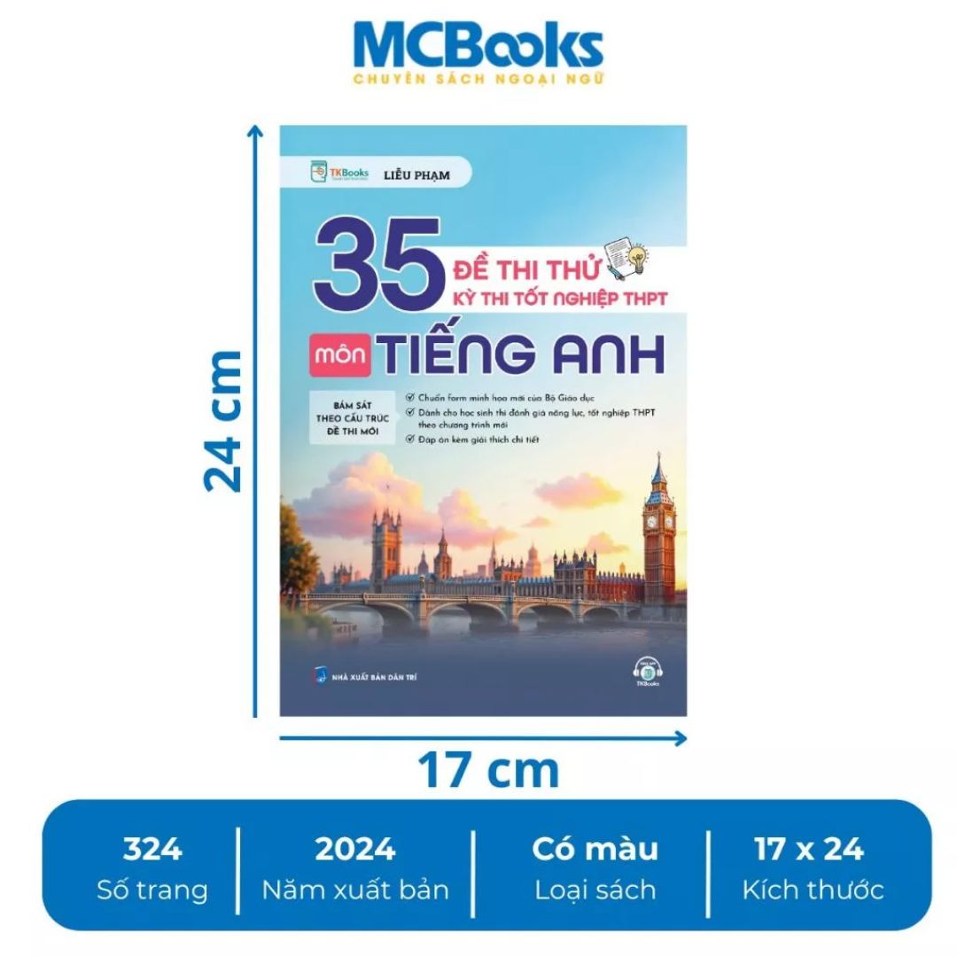 Combo Ôn thi THPT môn tiếng Anh theo chương trình mới