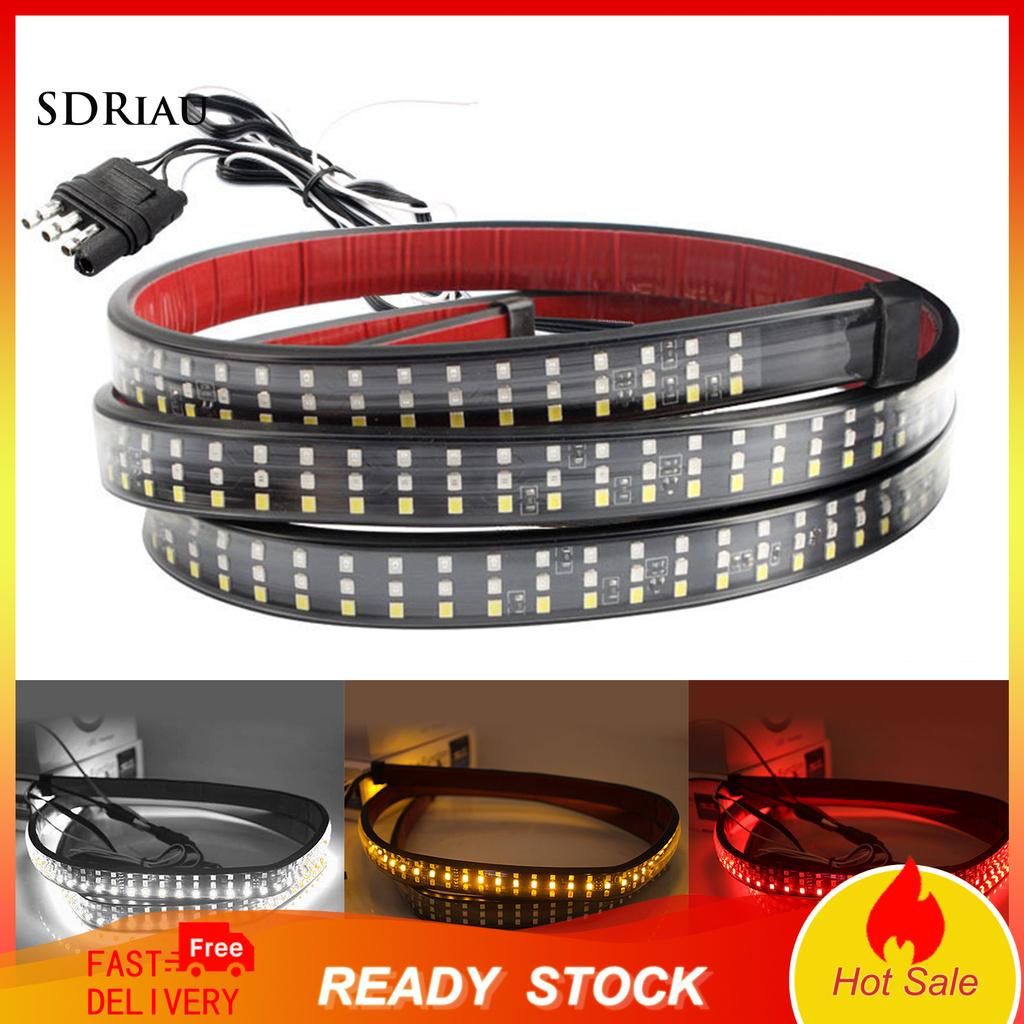 TRI Đèn Phanh Ba Hàng Xqcdx 12v Dc 48 Inches 120cm Cho Xe Hơi