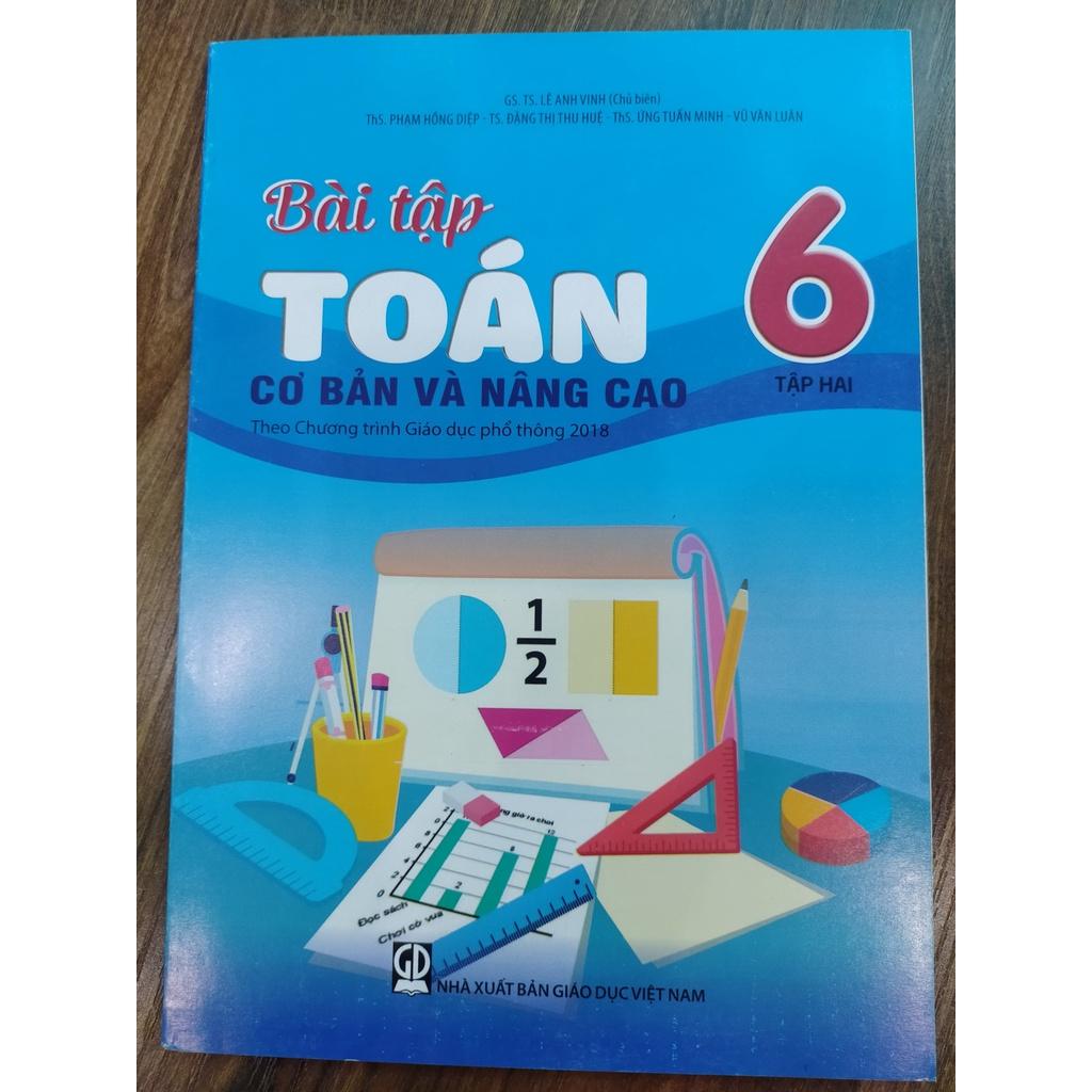 Sách - Bài tập toán cơ bản và nâng cao 6 tập 2