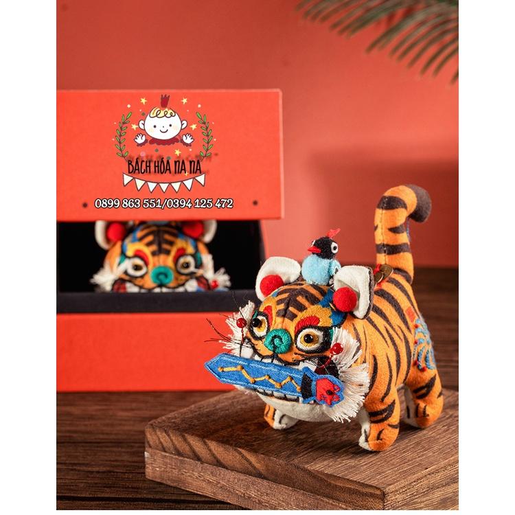 DIY / BỘ KIT TỰ THÊU TÚI THƠM Thêu tay thủ công HỔ MAO SƠN TRẤN TRẠCH PHONG THỦY - Bách hóa Na na
