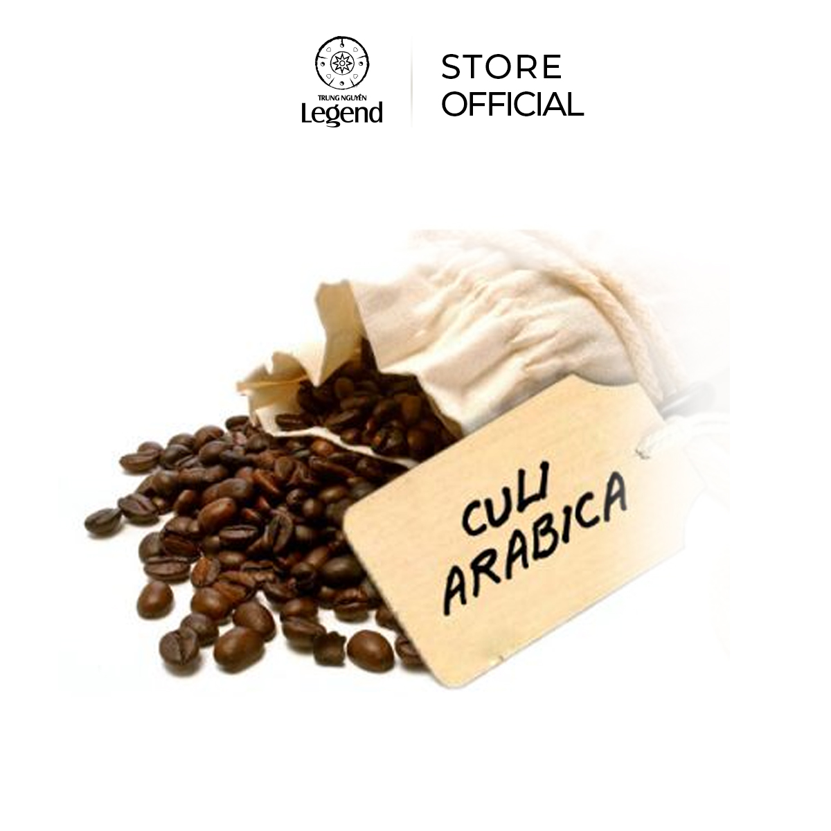 Cà phê hạt Culi Arabica Drip Số 5 Trung Nguyên Legend - Bịch 3Kg - Pha phin