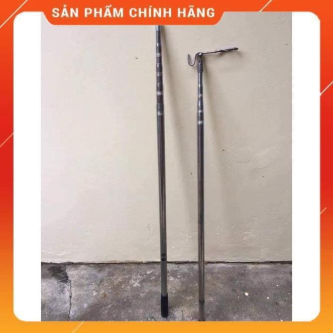 SALE GIẢM GIÁ Sào Bẫy Chim, Sào Rút Inox Đa Năng PHƠI QUẦN ÁO- TREO LỒNG CHIM Dài 1m5 3m 5m 6m 7m