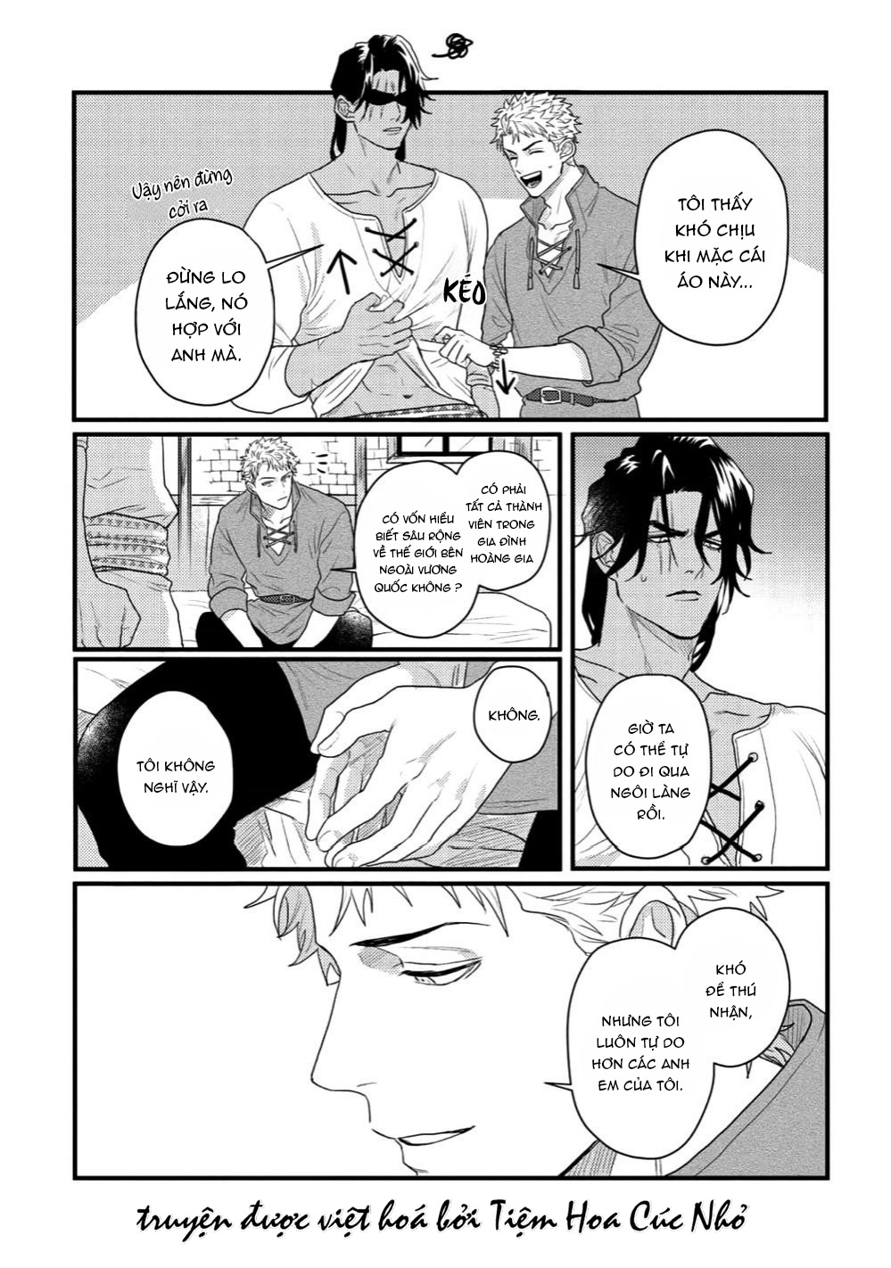 hoàng tử phóng túng và quái thú bị giam cầm chapter 2 4