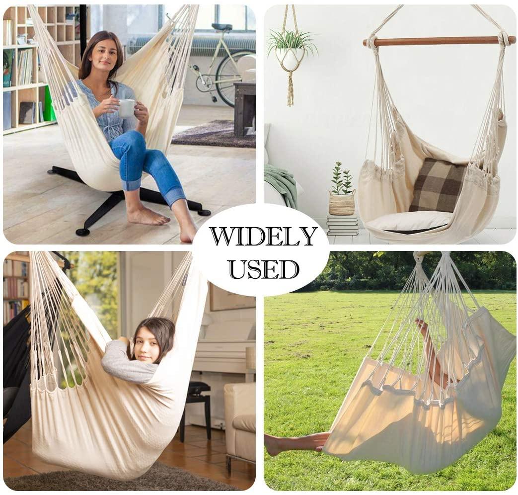 Di Động Võng Ghế Treo Dây Ghế Ghế Xoay Ghế Ngồi Có 2 Gối Cho Sân Vườn Trong Nhà Ngoài Trời Thời Trang Võng Đu
