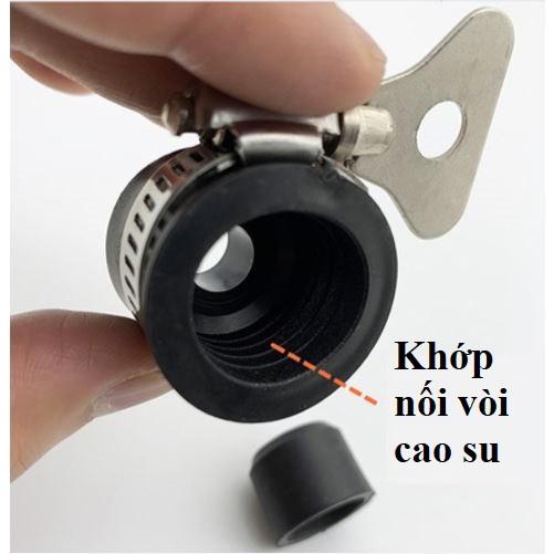 Bộ khớp nối nhanh đầu vào bằng đồng thau máy xịt rửa tưới cây - máy xịt rửa xe Ren 27mm - Phụ kiện máy rửa xe