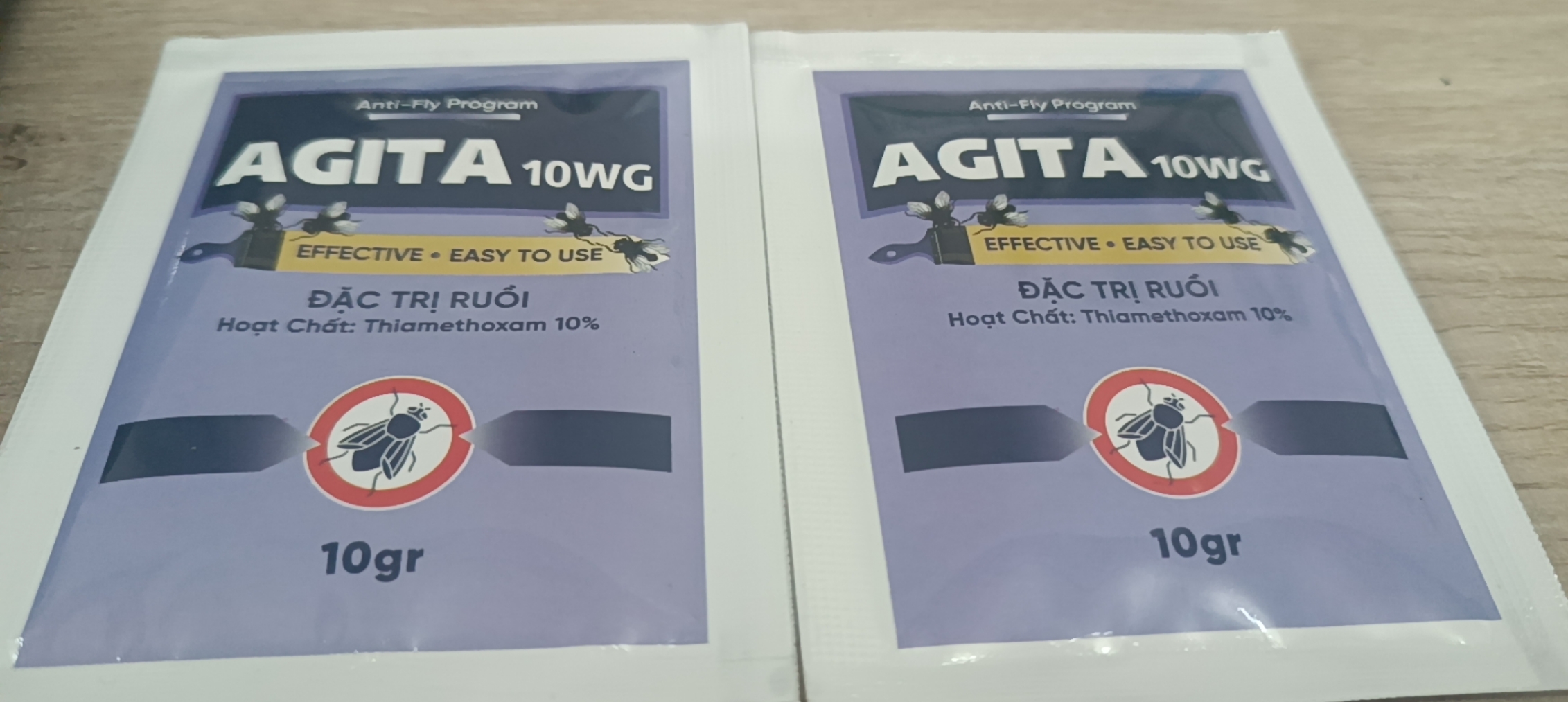 Thuốc Diệt Ruồi Agita 10WG - Gói 10g - Diệt Ruồi Hiệu Quả - Hàng Nhập Khẩu