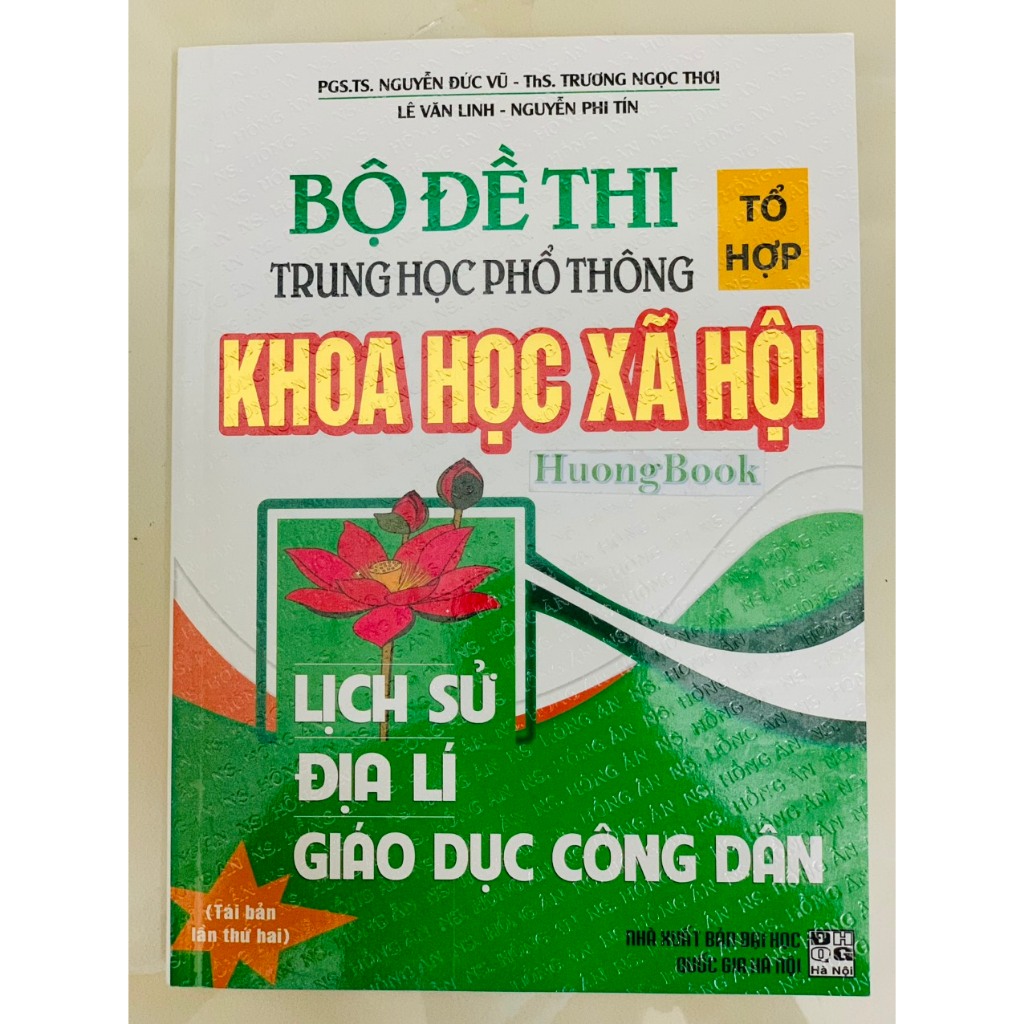 Sách - Bộ Đề Thi Tổ Hợp Trung Học Phổ Thông Khoa Học Xã Hội