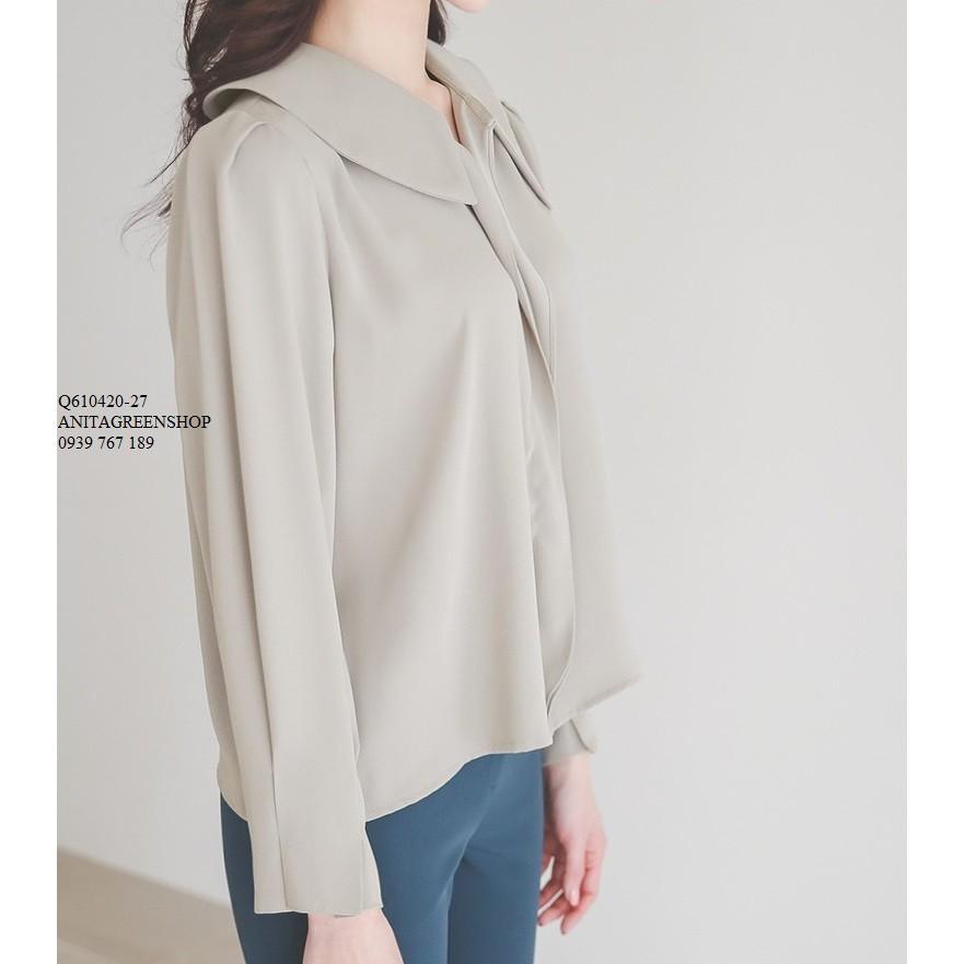 Q610420 ÁO KIỂU SƠ MI NỮ CÔNG SỞ