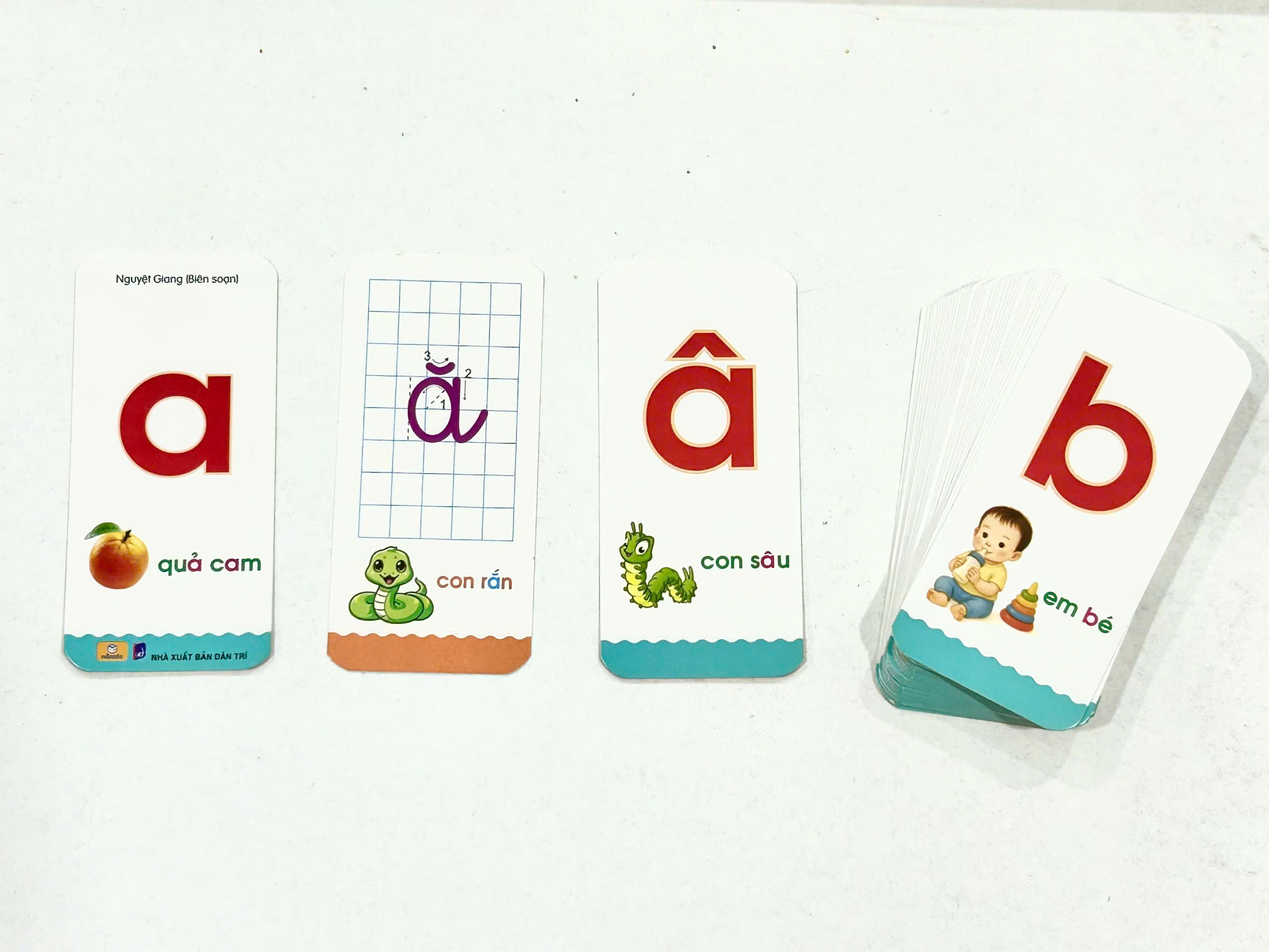 Sách - Flashcard - Bảng Chữ Cái Và Số Đếm - Ndbooks